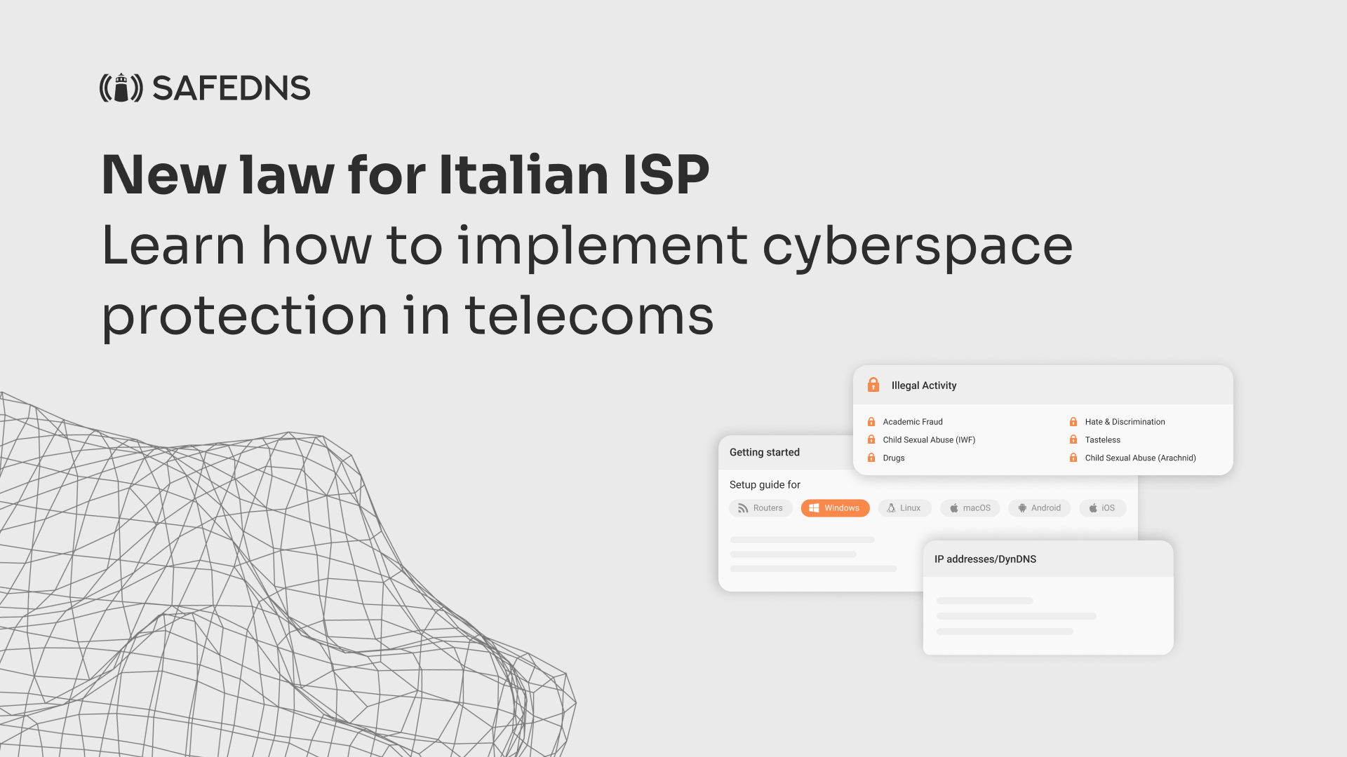 AGCOM releases new law for Italian ISP