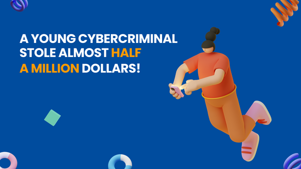 A young cybercriminal stole almost half a million dollars!